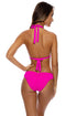 Luli Fama Pura Curiosidad Triangle Halter Top